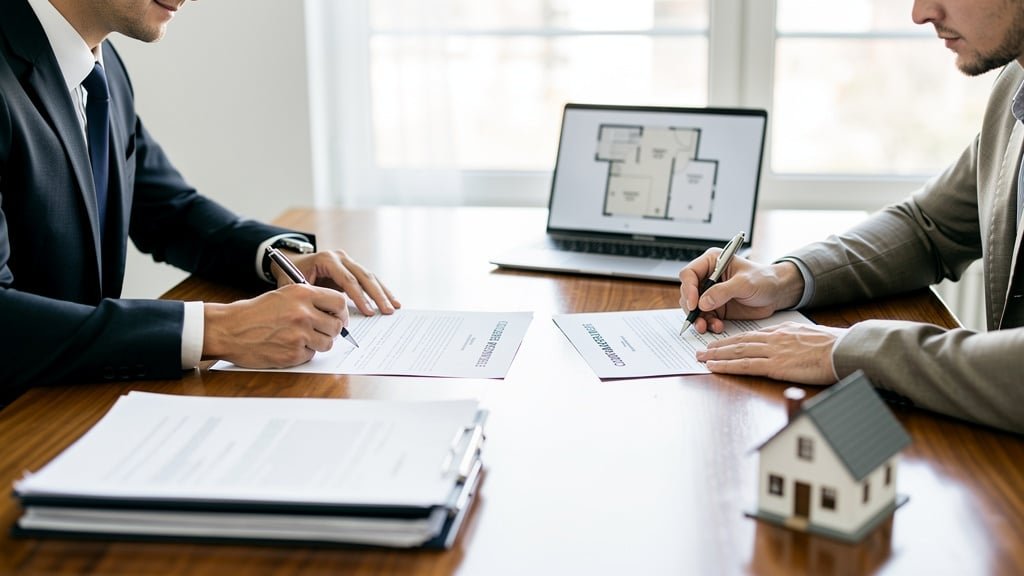 Property conveyancing process and survey checklist